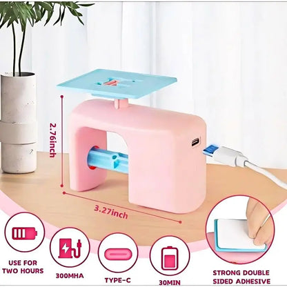 Automatic Cat Teaser Toy – USB Rechargeable Retractable Bungee Toy for Door, Interactive Self-Play Exercise Toy for Indoor Cats