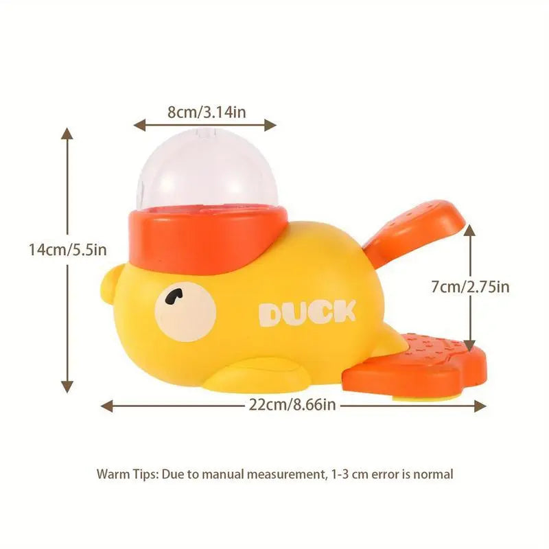 Cat Puzzle Toy – Duck-Shaped Interactive Treat Dispenser & Slow Feeder for Cats & Small Dogs